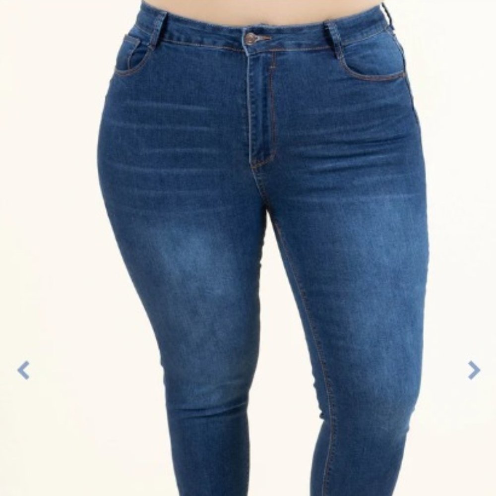 Watching Wonders Jeggings, Dark Wash